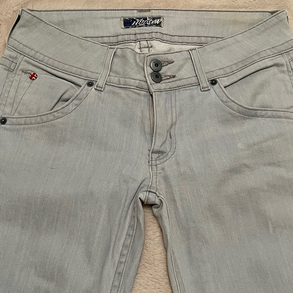 Hudson Jeans Size 28, Light Blue Flare, Excellent Used Condition - Picture 4 of 11